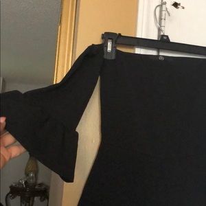 Black Fancy Romper/jumpsuit